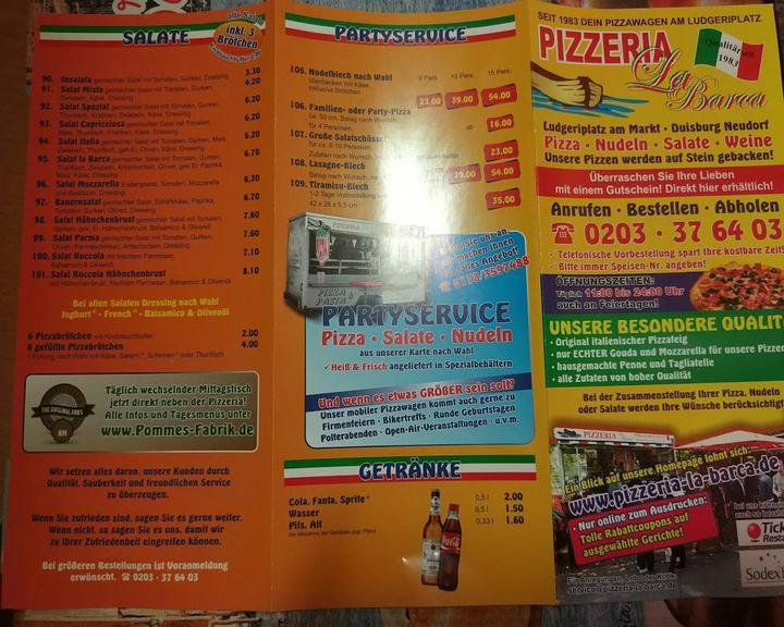 Pizzawagen La Barca